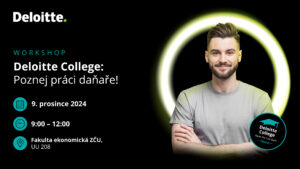 Deloitte College: Poznej práci daňaře! | ZČU